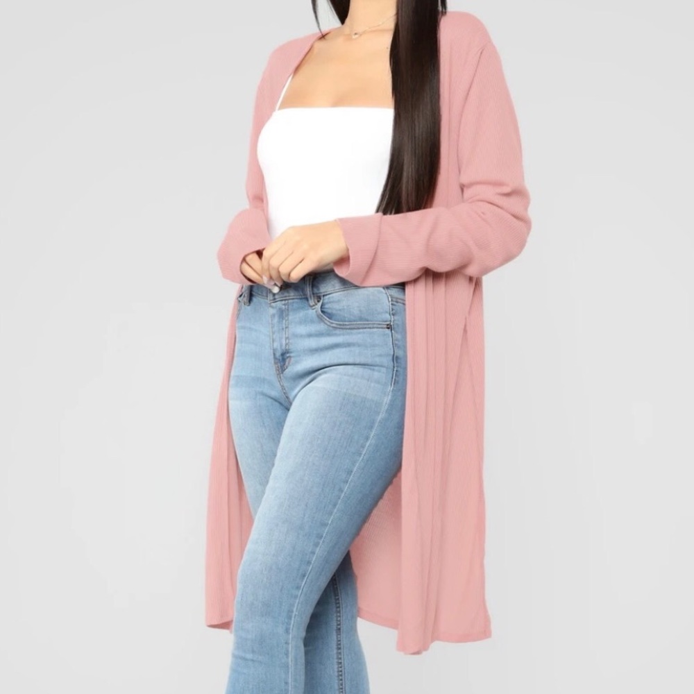 Mauve Cardigan
